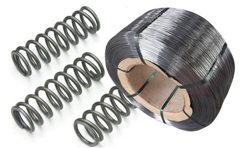 High tensile galvanized spring wire